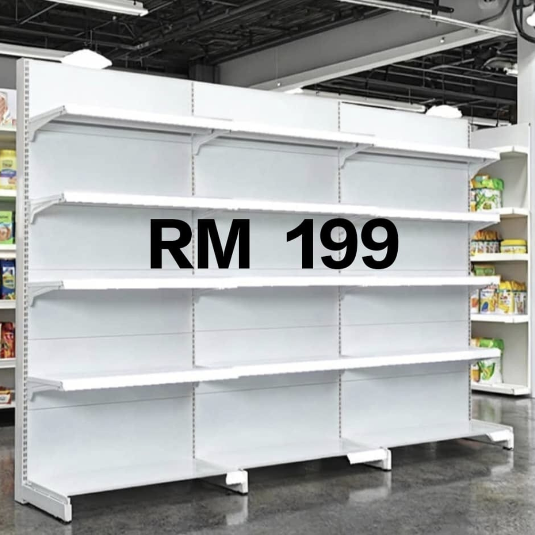 RM199 Gondola Rack 5 Level Malaysia